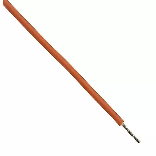 ALPHA WIRE Hook Up Wire WIRE, ORG, 22AWG, 1/22AWG, 30.5M, 3051/1 OR005