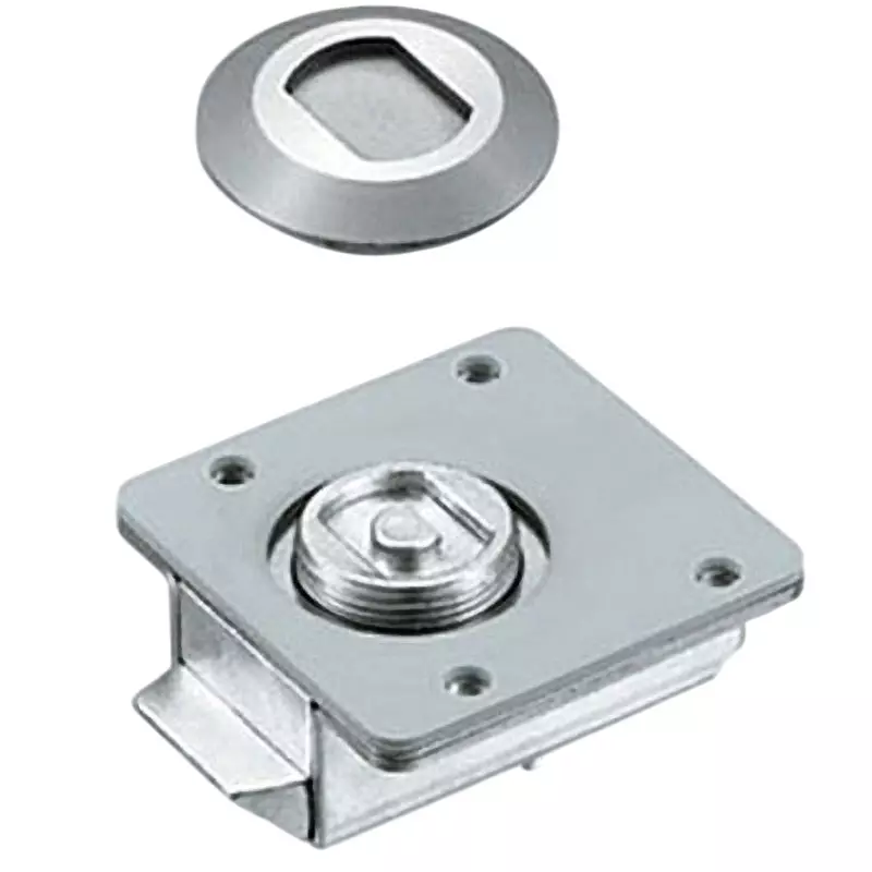 TAKIGEN Stainless Steel Waterproof Hatch Lock Hairline Finish, C-1415