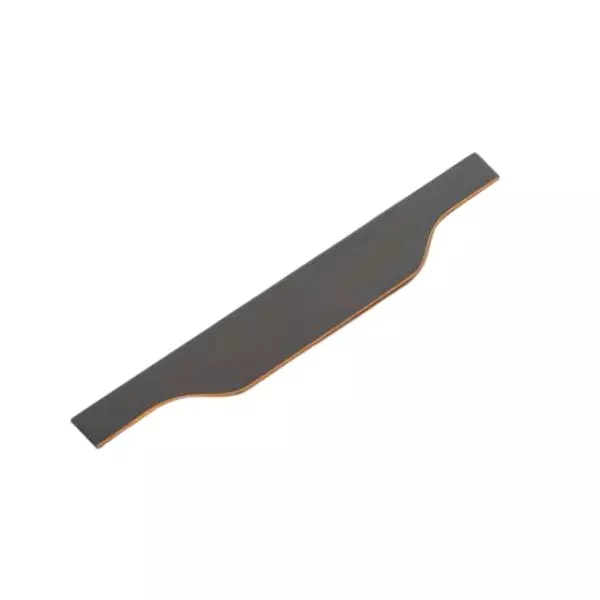 Altitude Profile Handle S-Line Series Size 24 inch (609.6 mm) Metal Body Silk Black/Gold Finish for Home & Office Furniture