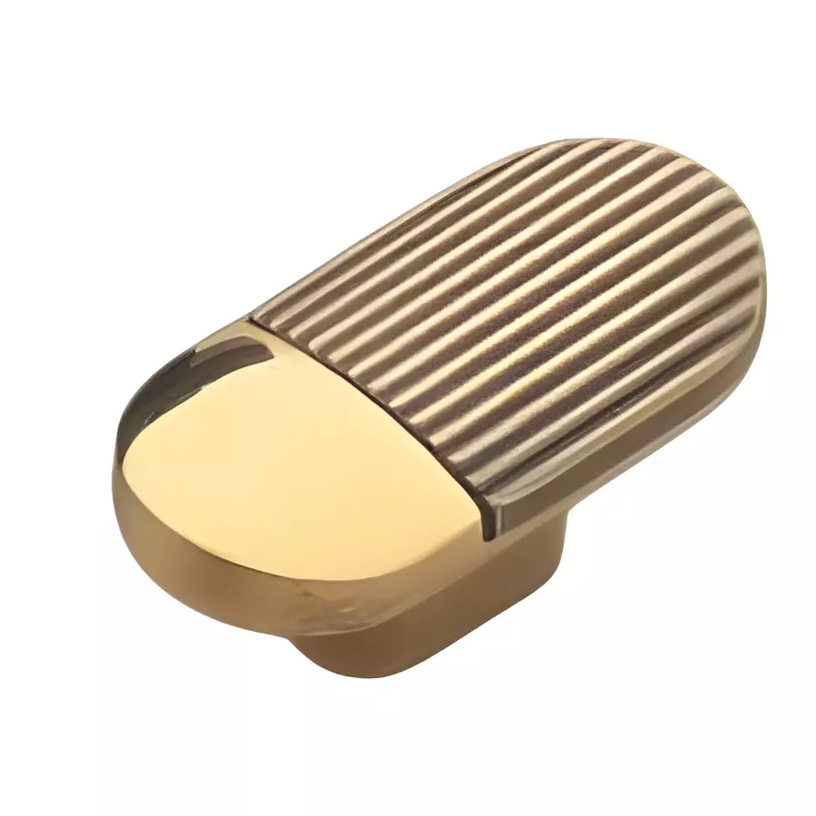 Altitude Drawer Knob Charm Series Standard Size Metal Body PVD Gold/AB Finish for Home & Office Furniture