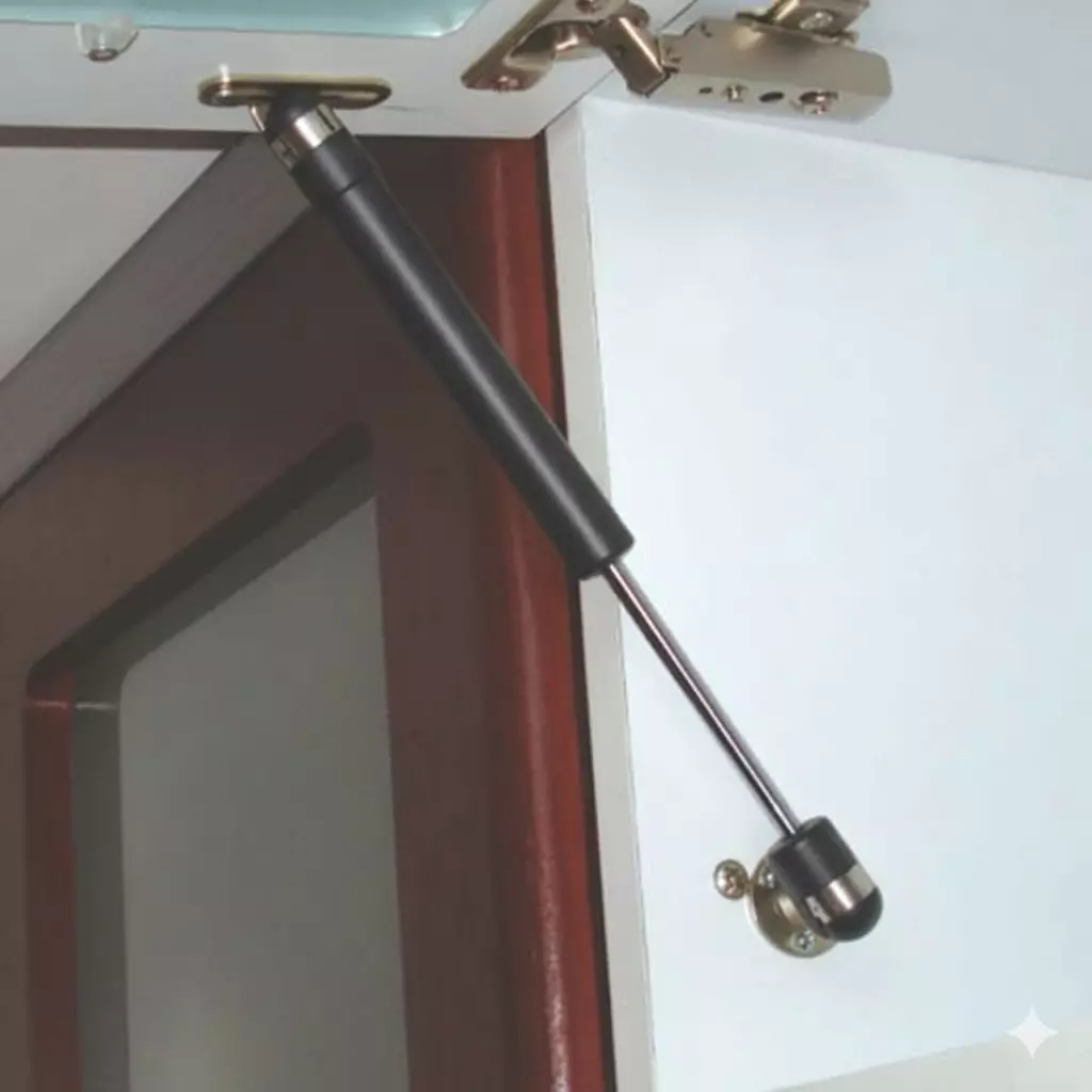 Ebco Pro-Lift Anthracite Finish and 200 N Force for Overhead Cabinets, PLC-20 (Pack of 1 Pair)