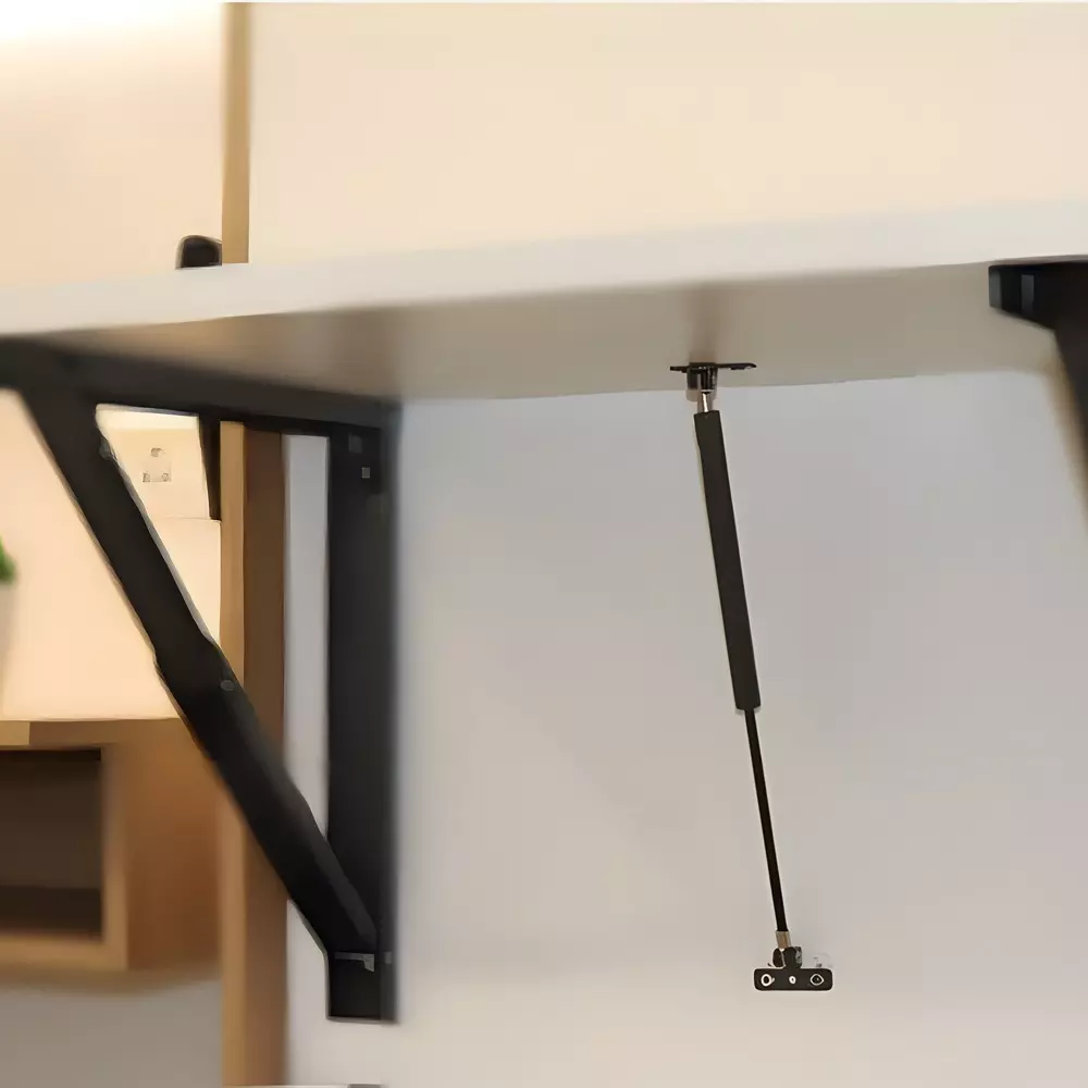 Ebco Table Bracket Damper Anthracite Finish, Maximum Load 20 N for Folding Table, TBD-7L