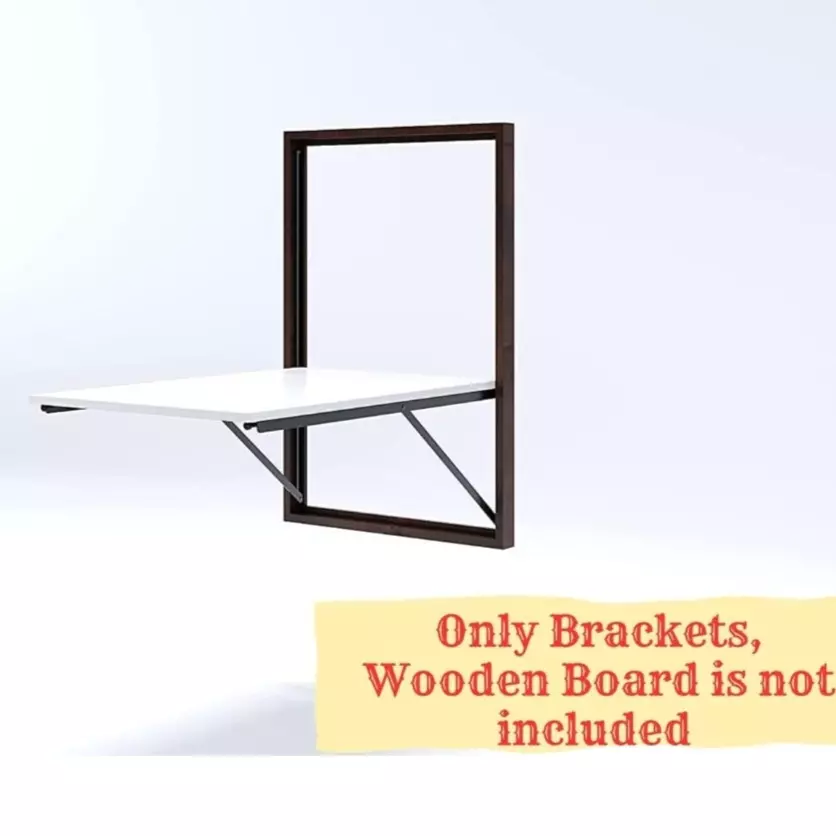 Ebco Folding Utility Table Anthracite Finish, Size 750 mm and 70 Kg Load Capacity, FUT75 (Set of 2)