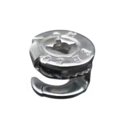 Ebco Steelfix Housing Zinc White Finish, Diameter 15 mm and Height 9.5 mm, SF12-ZW (Pack of 1000)