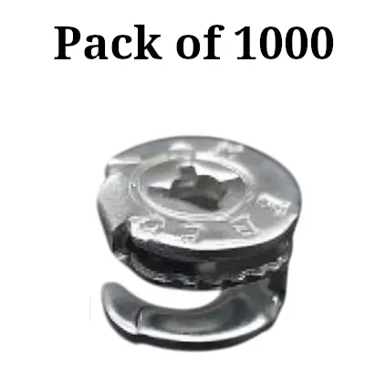 ebco-steelfix-housing-zinc-white-finish-diameter-15-mm-and-height-95-mm-sf12-zw-pack-of-1000