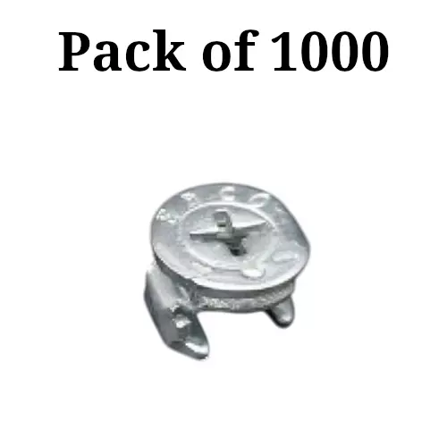 ebco-steelfix-housing-zinc-white-finish-diameter-15-mm-and-height-115-mm-sf16-zw-pack-of-1000