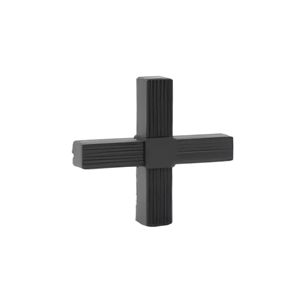 Ebco Cube Shelving Connector Four Way and 88 x 88 x 18 mm Size for Cube Shelving System, CSPC-AL-4W