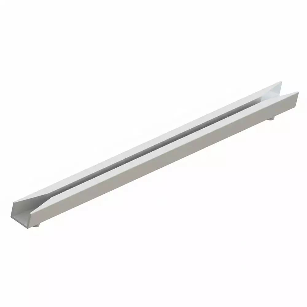 ESSENTRA COMPONENTS Card Guides Snap-In Nylon Natural 127 mm Length, RSDC-500