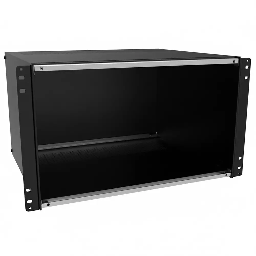 Hammond RMC Series Front Panel Aluminum Black, RMCP8