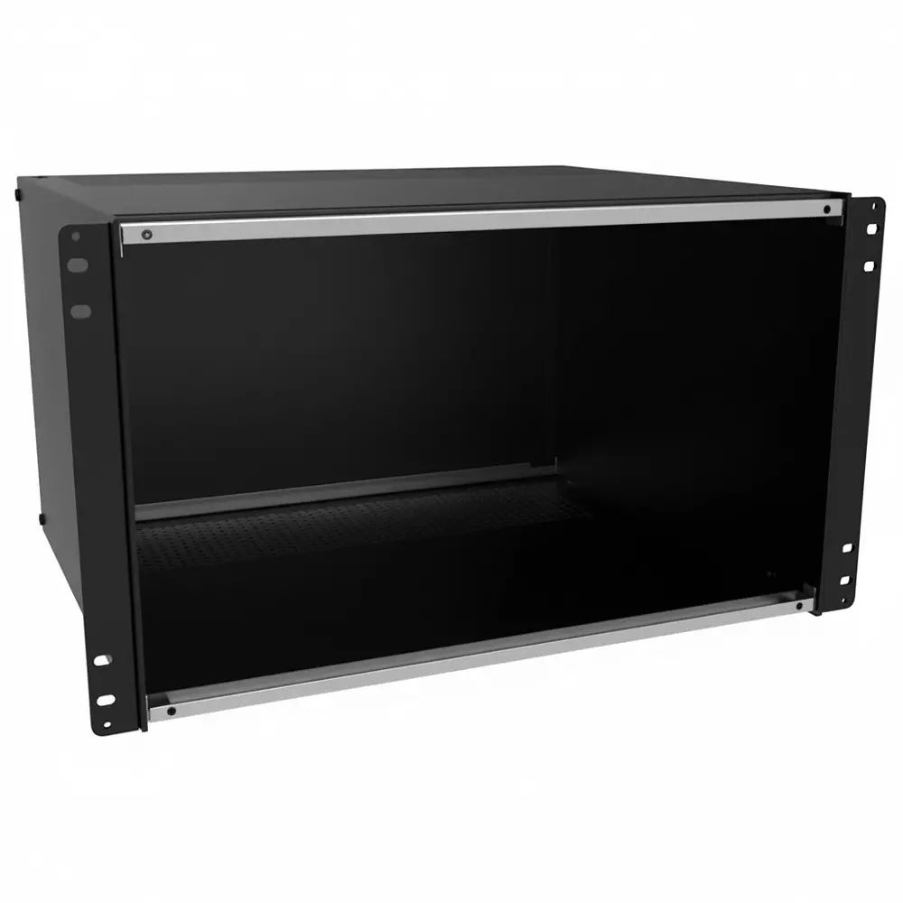 Hammond Rack Enclosures Instrument Aluminum Black 266.7 mm Length, RMCV191015BK1