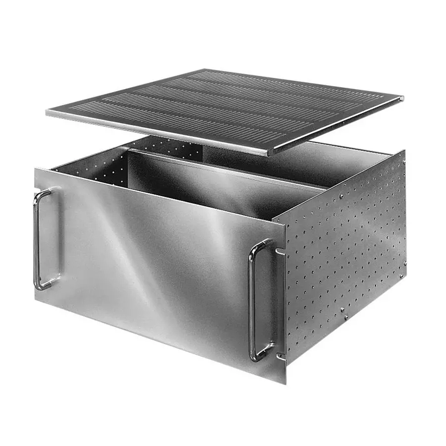 BUD INDUSTRIES Rack Enclosures Aluminum 177.8 mm Length, RM-14223