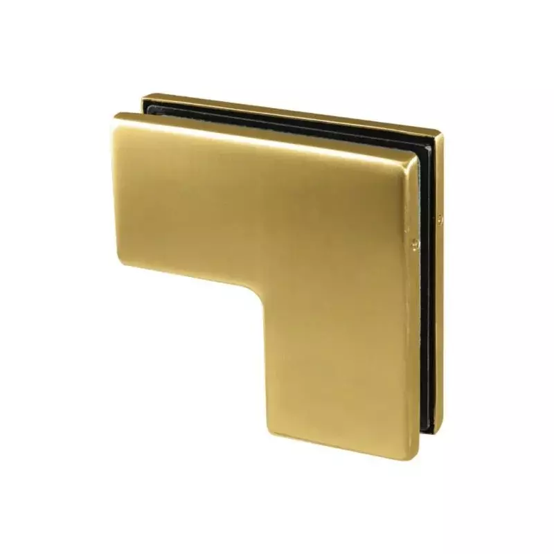 OZONE Over Panel Side Panel Connector Aluminium Alloy Base High Grade SS 304 Cover Gold M-PVD Finish, OPF-610 STD GOLD M-PVD