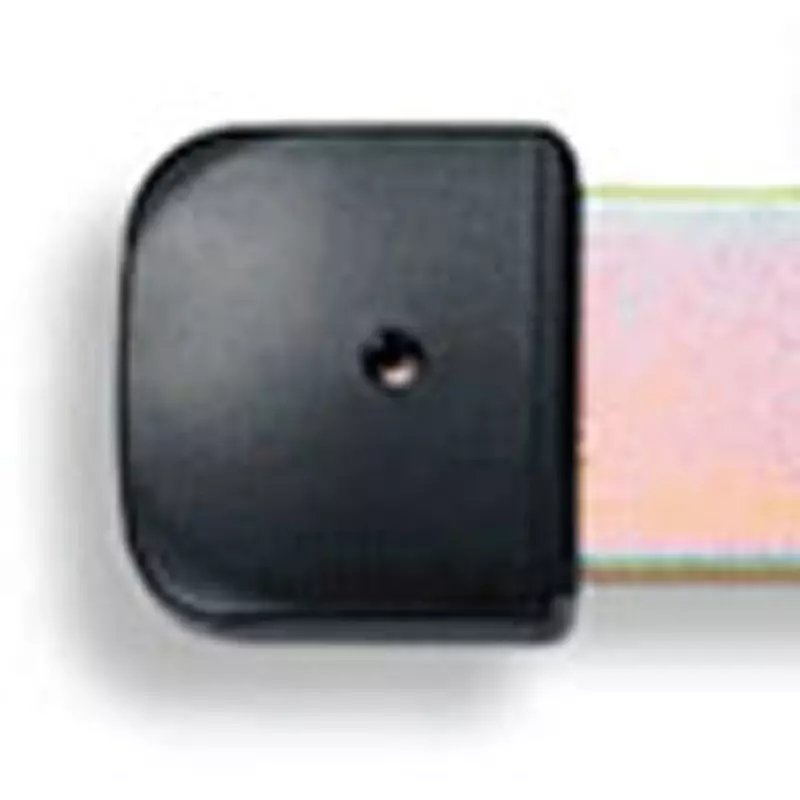 TAKIGEN Resin Cap for Flat Handle Clasp Polyacetal (POM) Black, AC-25-AB-2C