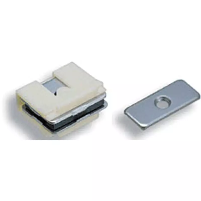 TAKIGEN Embedded Magnet Catch Ba-Ferrite (Isotropic) Ivory, C-94