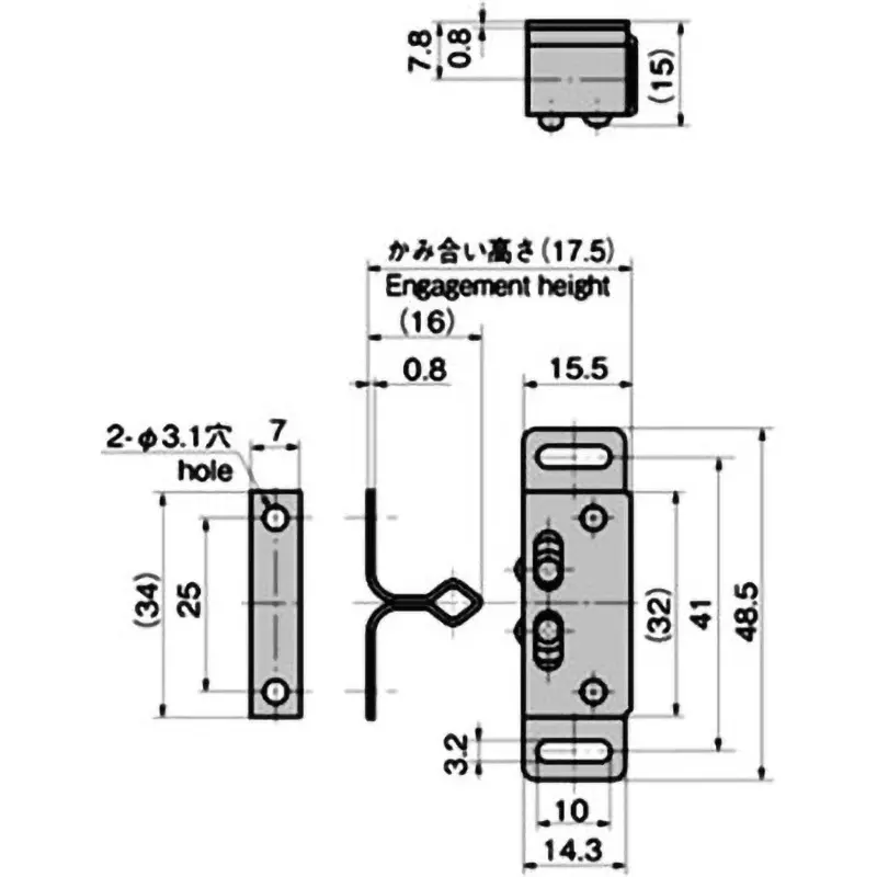 takigen-stainless-box-roller-catch-61126503