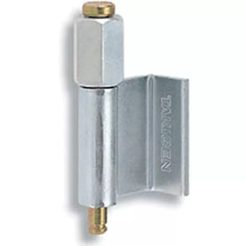 TAKIGEN A-Type Single Blade, Hexagon Nut Back Hinge Hot Rolled Steel Plate (SPHC), Free-Cutting Steel (SUM), B-541-A