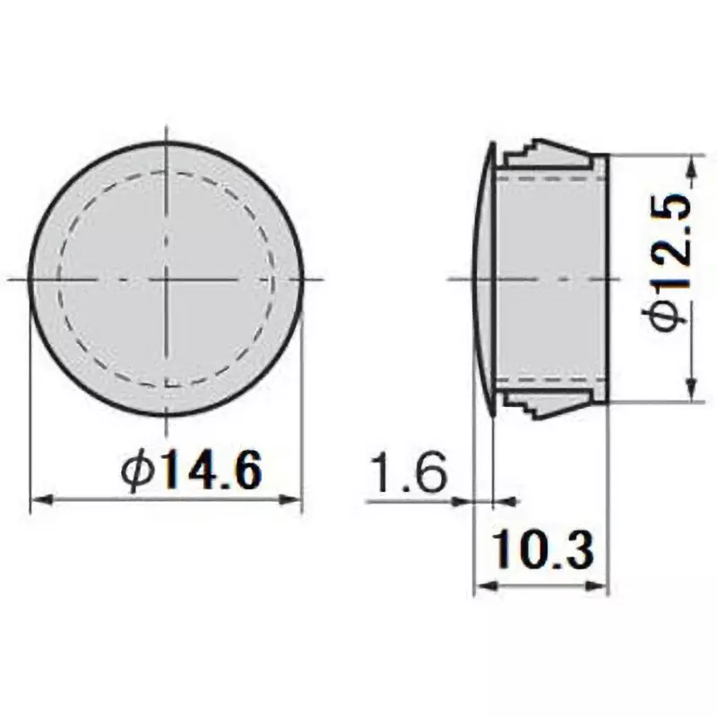 takigen-hole-plug-polyamide-6-pa6-ul94-v-2-ivory-cp-30n-hp-5-ivory