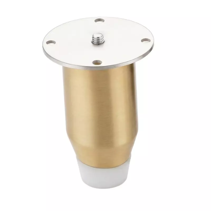 Paras PEPSI Sofa Leg Stainless Steel 10.16 cm (4 inch) Height Antique Brass (A/B) Finish, NO. 1