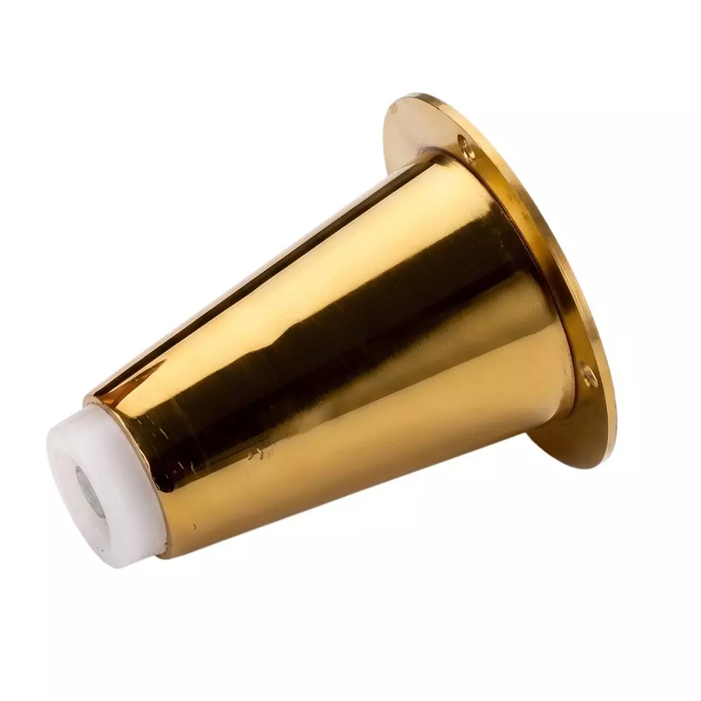 Paras CONE Sofa Leg Stainless Steel 10.16 cm (4 inch) Height Gold Finish, NO. 228