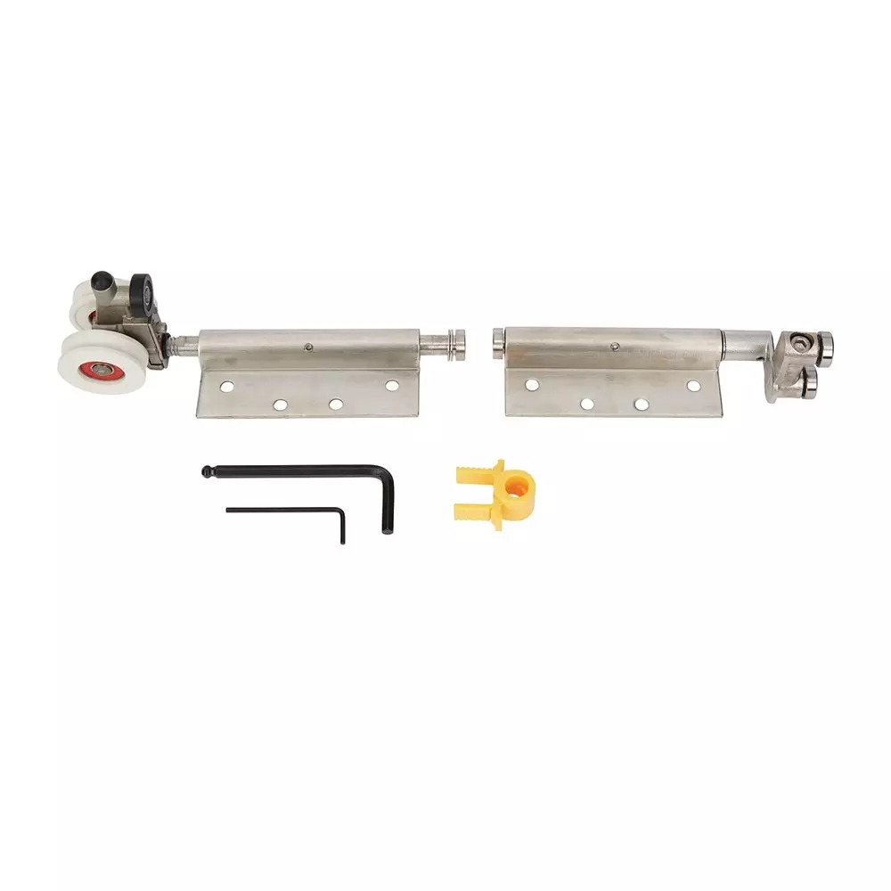 Hafele End Hanger Set Stainless Steal for Doors Folding To Frame, 943.34.052