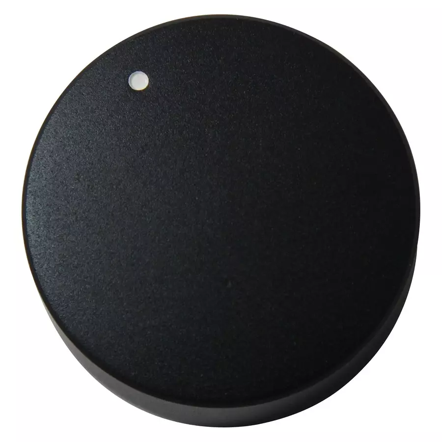 MULTICOMP PRO Knobs ROUND KNURLED KNOB W/LINE IND, 35MM, BLK, MP7234