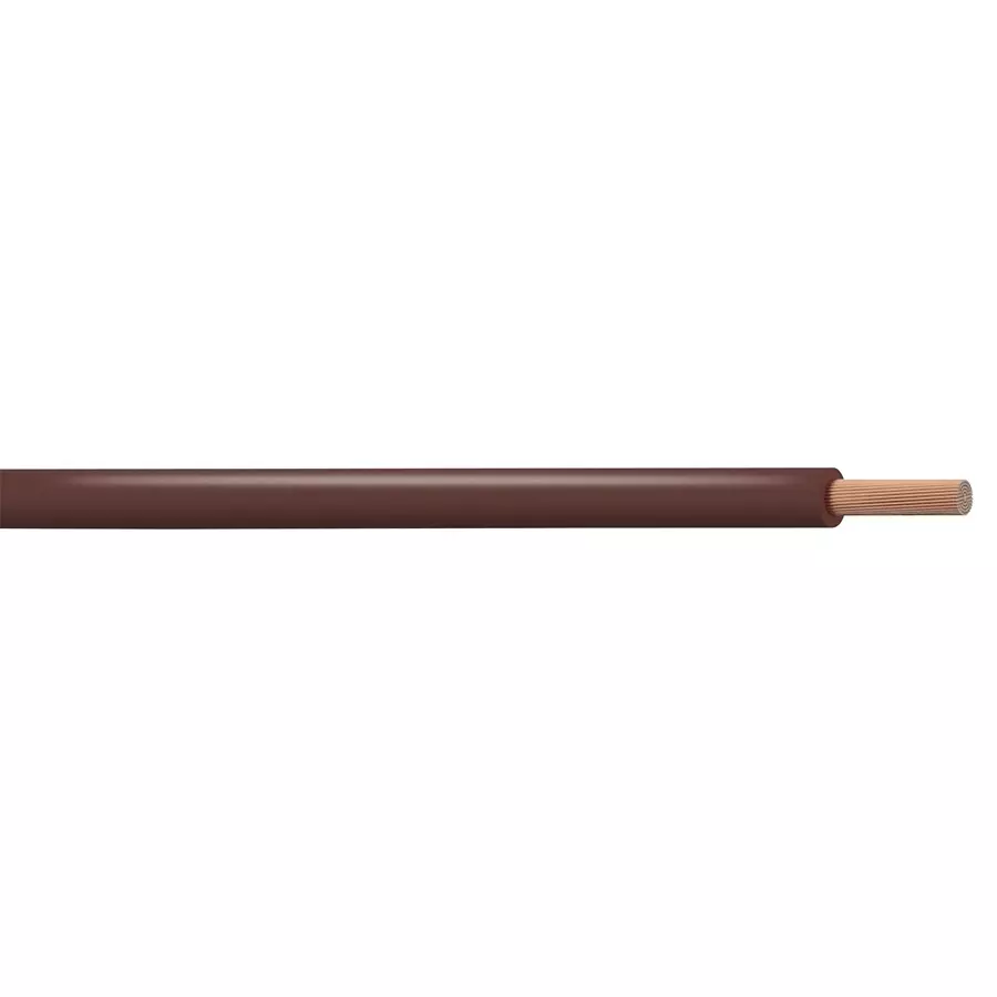 MULTICOMP PRO Hook Up Wire TRI RATED WIRE, 0.75MM2, BROWN, 1M, PP001205 (Pack of 5)