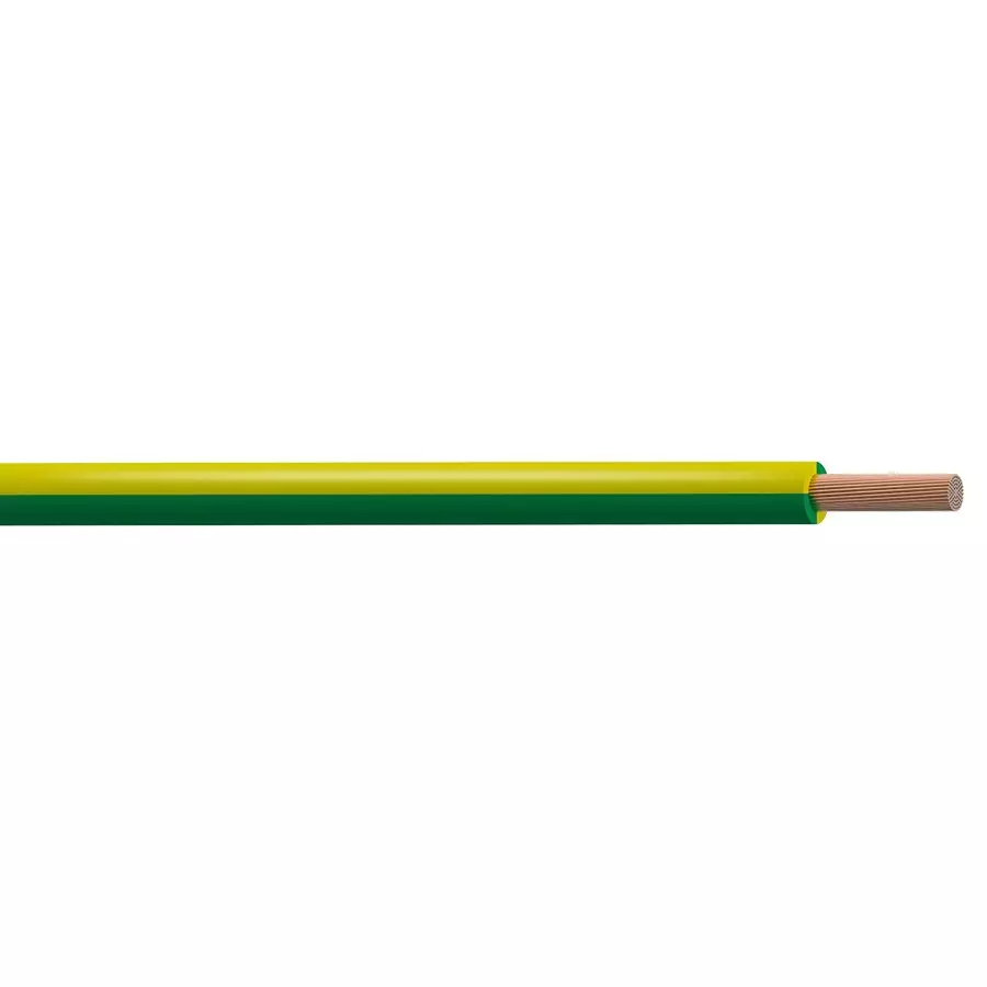 MULTICOMP PRO Hook Up Wire TRI RATED WIRE, 10MM2, GRN/YELLOW, 1M, PP001245
