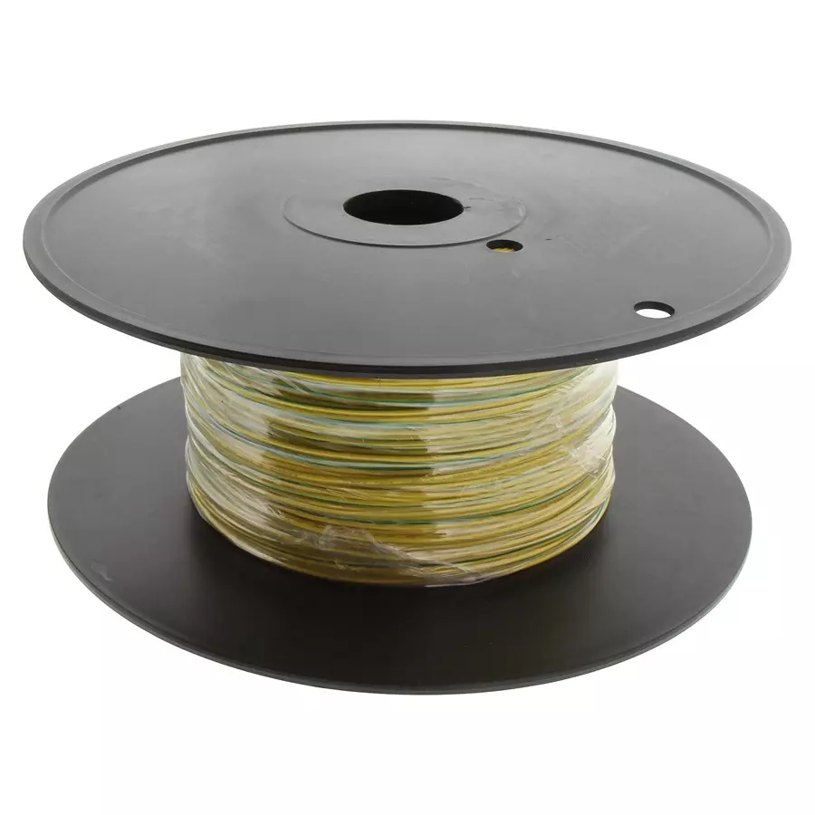 MULTICOMP PRO Hook Up Wire HOOK-UP WIRE, 18AWG, YEL/GRN, 305M, 300V, PP002376