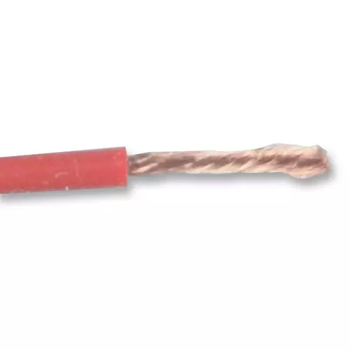 Staubli WIRE, SILICONE, RED, 16MM, 10M, 61.7614-22