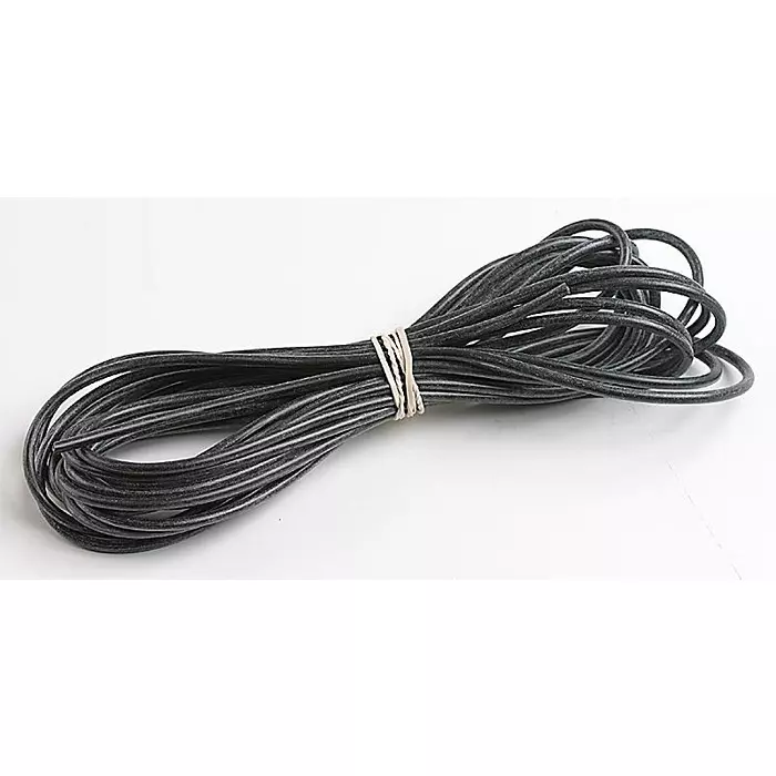 Staubli WIRE, 5M, 0.5MM2, COPPER, BLACK, 61.7605-21 (Pack of 5)