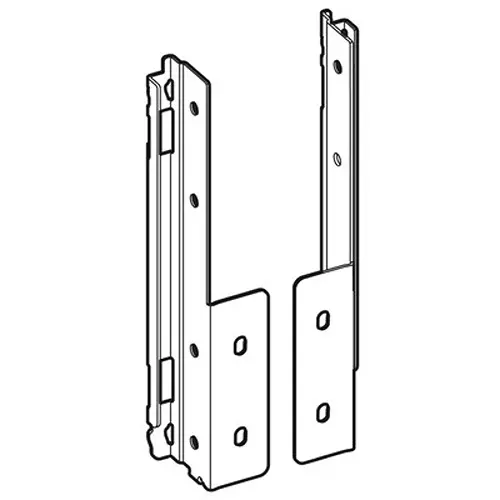 Hettich Rear Panel Connector (Left) for AvanTech YOU: NL 500 mm 40 Kg Load Capacity, 251 mm Height, 9257672