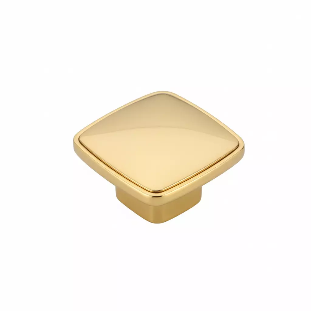 Altitude Drawer Knob Standard Size Metal Body PVD Gold Matt Finish for Home & Office Furniture, 1388
