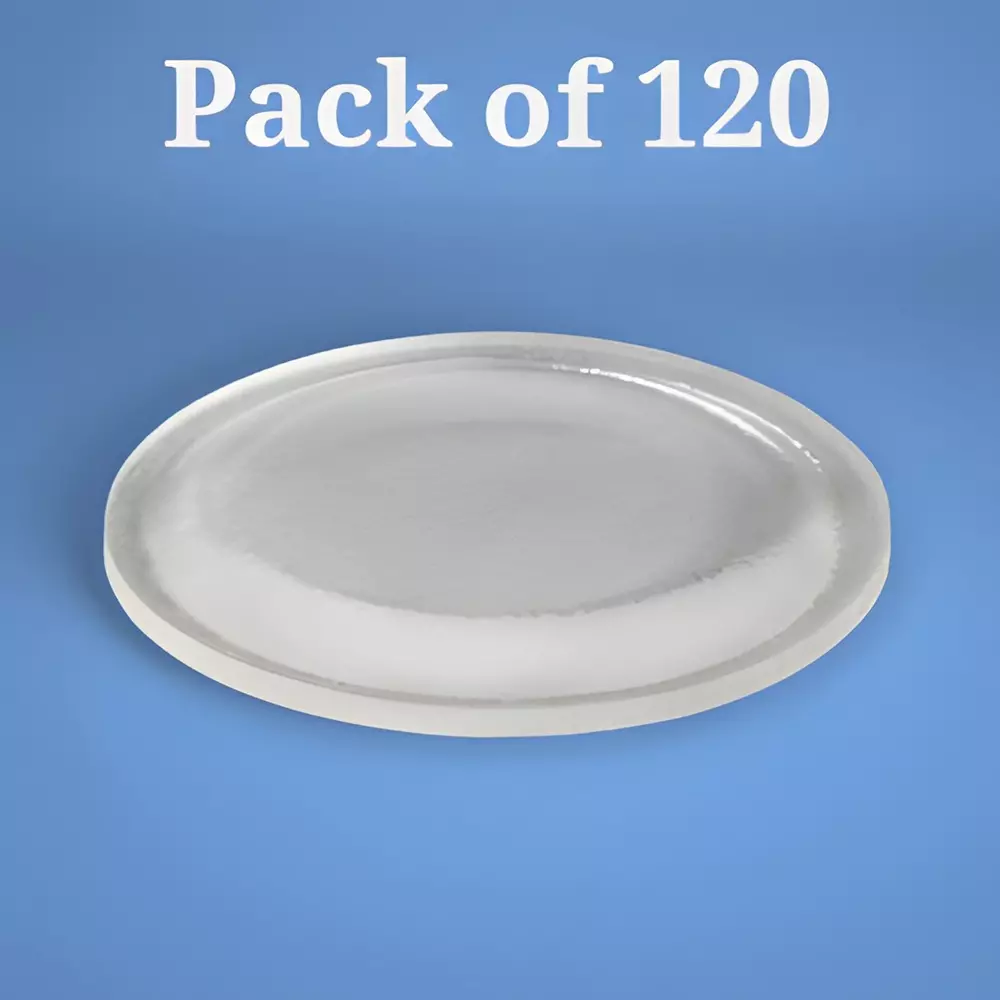 Ebco Bumper Clear Finish, Diameter 19.0 mm and Height 1.9 mm for Furniture, BS2-34 (Pack of 120)