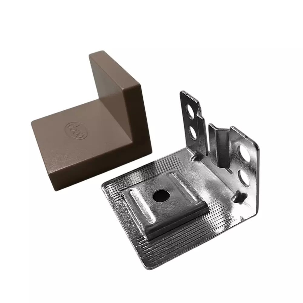 Ebco Cabinet Hanger Bracket with 100 Kg Per Set Load Capacity and Size 48x43x33 mm, CHB1 (Set of 2)