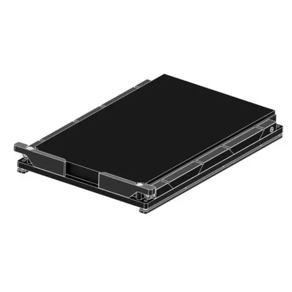 WAKEFIELD THERMAL Heat Frame Assembly Kit Conduction Cool Aluminum Black 139.7 mm Length, CPCI-HF-3U