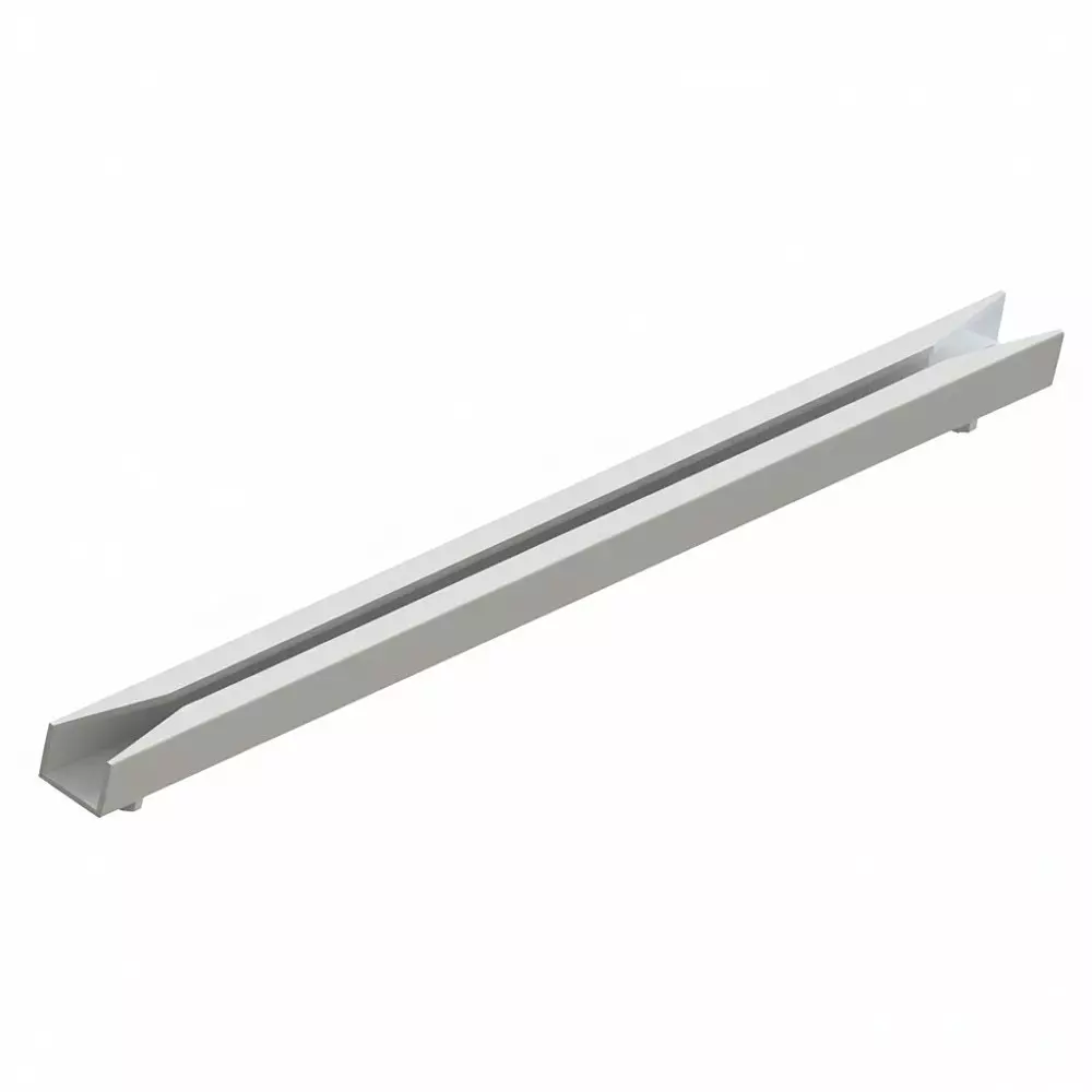 ESSENTRA COMPONENTS Card Guides Snap-In Nylon Natural 152.4 mm Length, RSDC-600