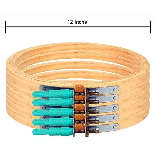 elegant-casa-wooden-embroidery-hoop-set-300-mm-12-inch-round-embroidery-hoop-frame