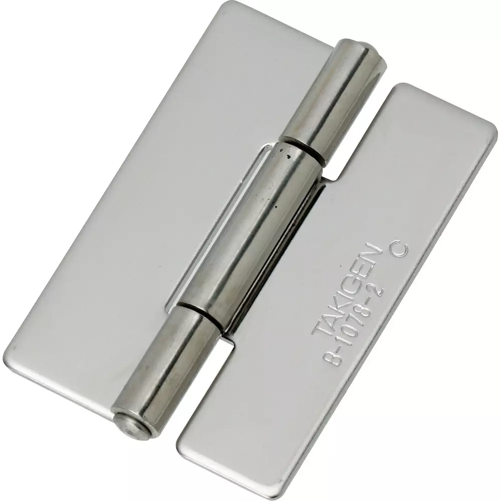 TAKIGEN Stainless Steel Flat Hinge (L50 X W35 X T1.5) Without Hole, B-1078-2