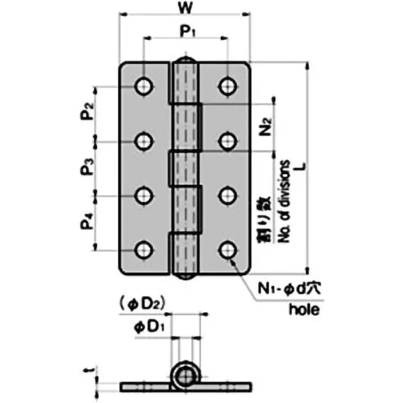 takigen-stainless-steel-flat-hinge-l50-x-w35-x-t15-without-hole-b-1078-2