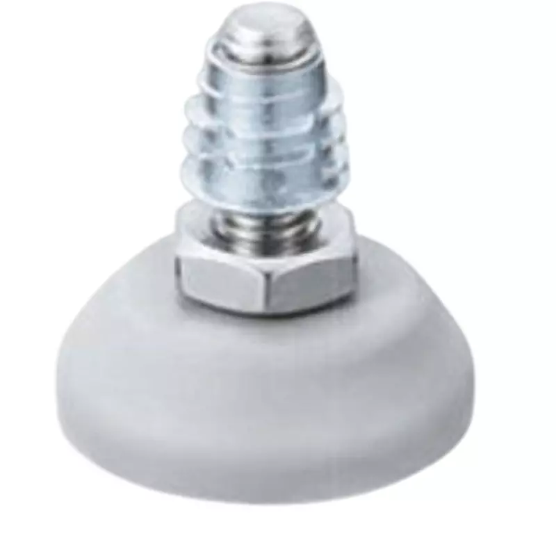 TAKIGEN Elastomer Level Adjuster Stainless Steel Bar (SUS304) & Elastomer Resin (TPE), KC-1288-2-40