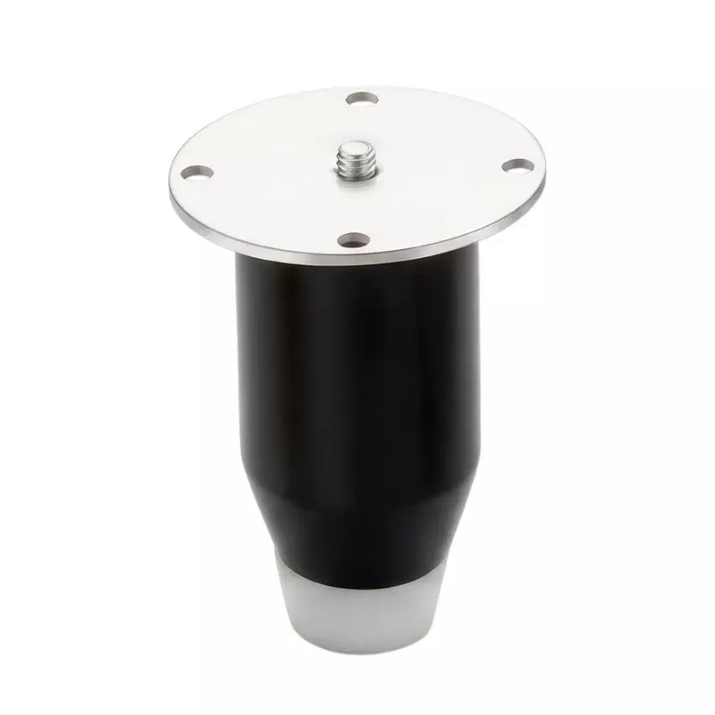 Paras PEPSI Stainless Steel Sofa Leg Black Matt Finish, NO. 1 (Height: 3 - 4 Inch)