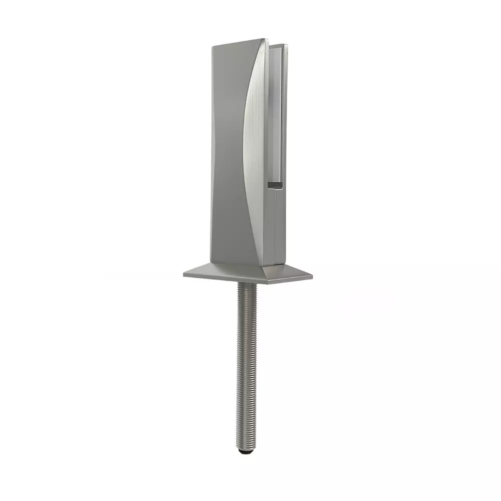 AIDO XL-C 6152 SS Satin Finish Square Spigot Upto 13.52 mm Glass