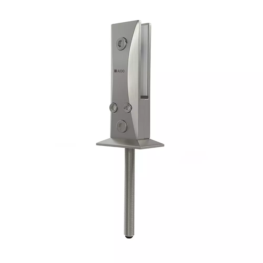 AIDO XL-C 6152 SS Satin Finish Square Spigot Upto 13.52 mm Glass