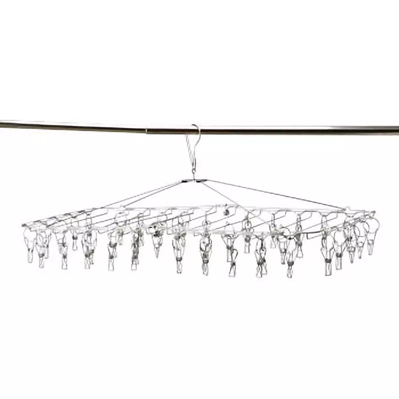 MonotaRO Clothes Hanger Stainless Steel Square 42 Pinch About 735 x 350 mm, M42-SH42