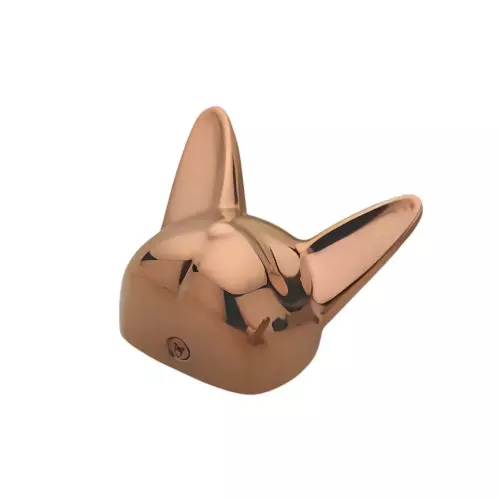 Altitude Cloth Hook Mickey Series Metal Body PVD R.Gold Finish for Bathroom, Kitchen, Bed Room & More