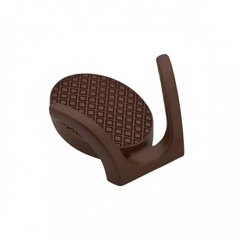 Altitude Cloth Hook Standard Size Metal Body Chocolate Finish for Sliding Doors, Wardrobes, Cabinets, 929