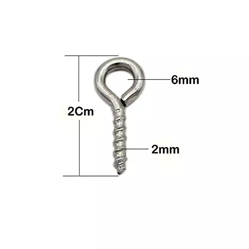 B K JAGAN & CO 10 m Curtain Wire Spring Steel Cord Cable Kit with Hooks and Eyes Model No 321