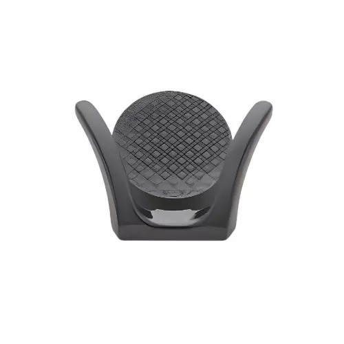 Altitude Cloth Hook Standard Size Metal Body P.Black Finish for Sliding Doors, Wardrobes, Cabinets, 929