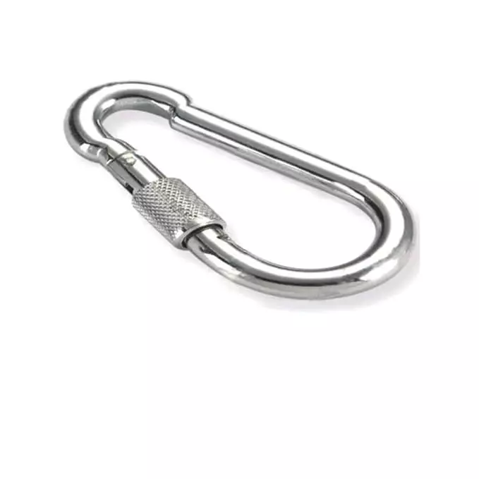 zossta-spring-snap-hook-with-locking-nut-alloy-steel-silver-for-industrial-use