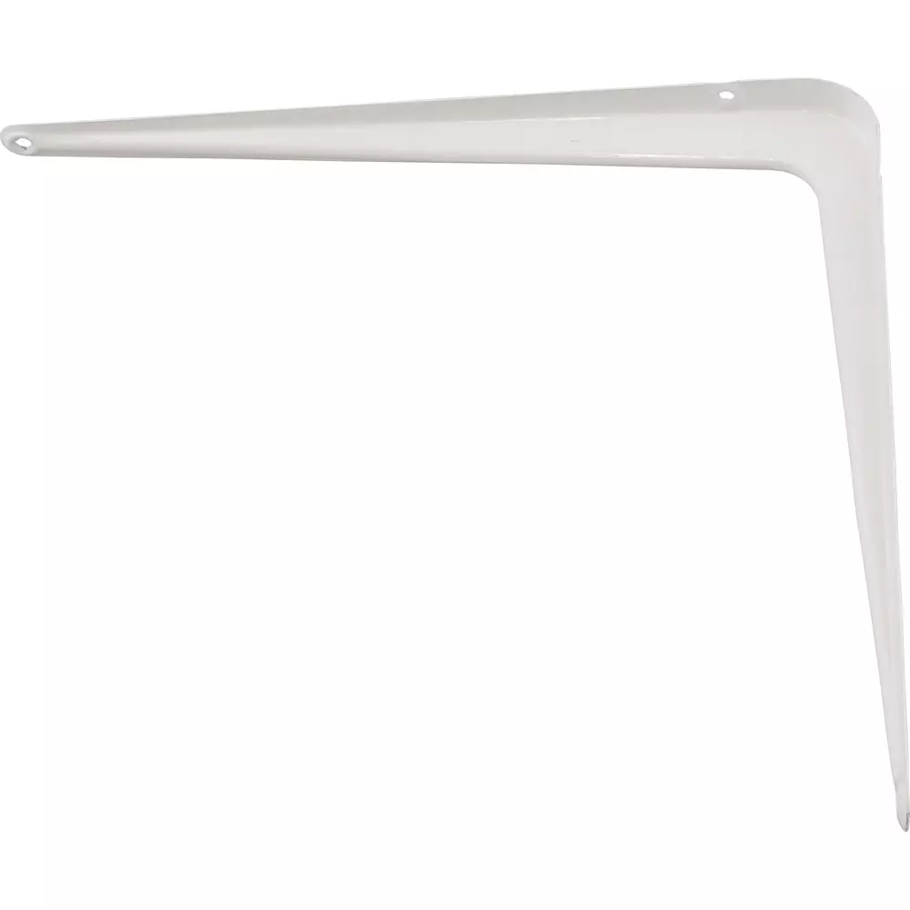MonotaRO Metal Shelf Bracket Iron / baked paint White 1 mm Wall Thickness, 250x300